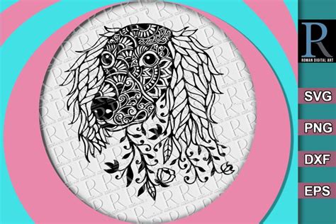 Saluki SVG File For Cutting Machines