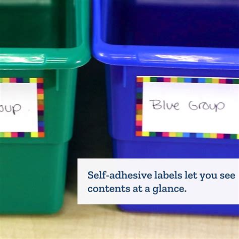 Really Good Stuff® Group Colors For 6 - Durable, Colorful Book Bins