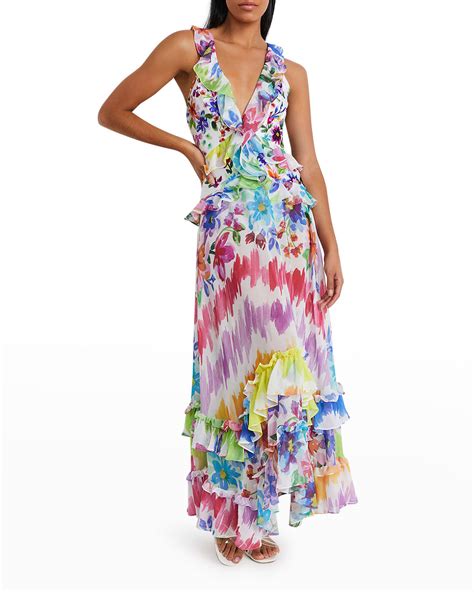 A Line Maxi Dress Neiman Marcus