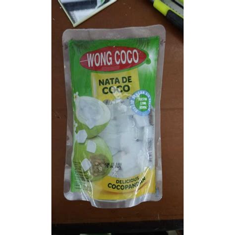 Jual Wong Coco Nata De Coco Sari Kelapa Cocopandan Gram Shopee