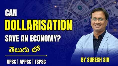 Everyday Economy Can Dollarisation Save An Economy Explained By