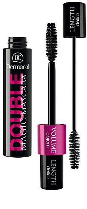 Dermacol Double Magic Máscara Para Dar Volumen Y Longitud A Las