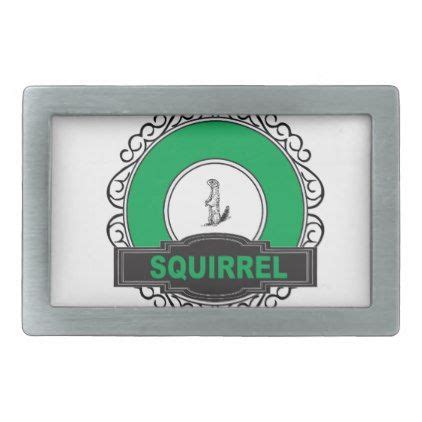 Fancy Green Vintage Squirrel Belt Buckle Classic Gifts Gift Ideas Diy