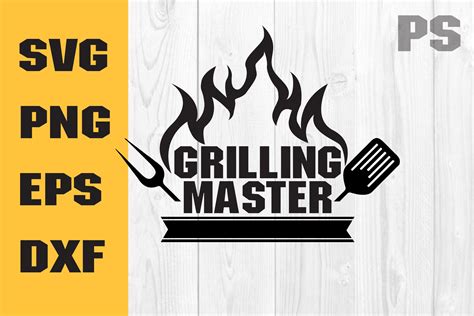 Grillmaster Svg Grill Svg Graphic By Ilukkystore Creative Fabrica