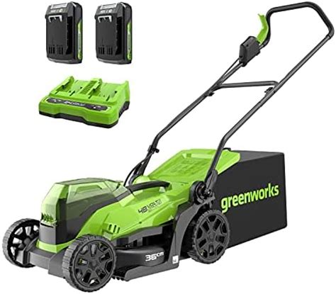 Greenworks G40LM41K2X Tondeuse à Gazon sans Fil pour Pelouses Jusqu à