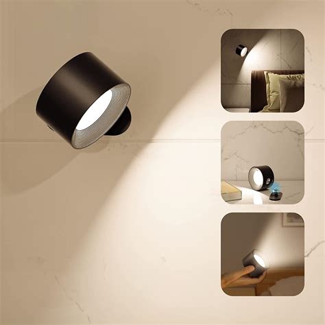 Indoor Led Wandlamp Oplaadbaar Beeld Licht Usb Oplaadbare Muurlamp