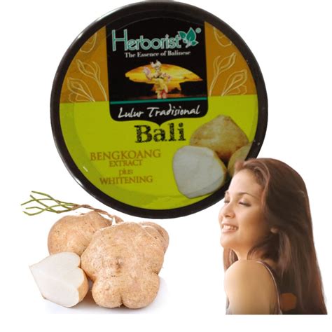 Jual Herborist Lulur Tradisional Bali 200g Bengkoang Shopee Indonesia