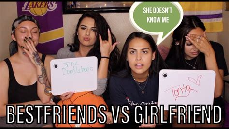 Who Knows Me Best Best Friends Vs Girlfriend Lgbtq Youtube