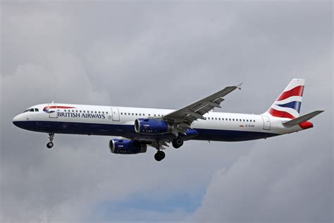 British Airways G Euxi Airbus A Msn Juli Lhr