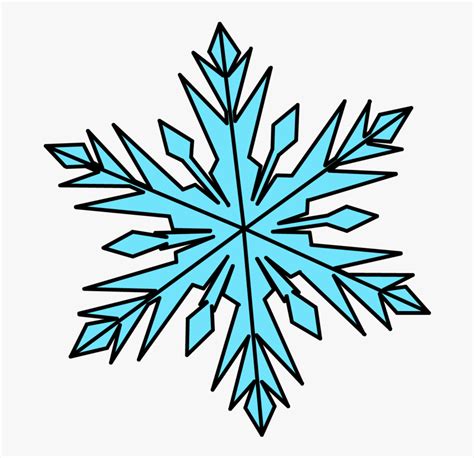 Transparent Frozen Snowflake Png - Vector Snowflake Clipart Frozen ...