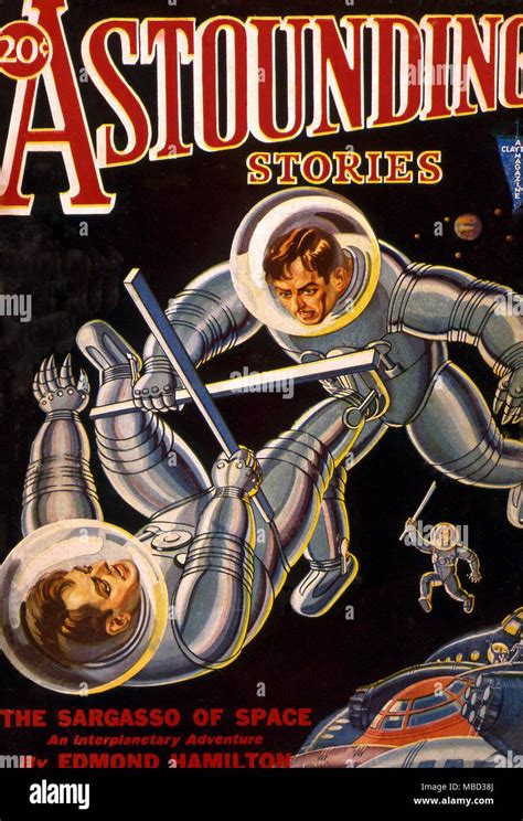 Science Fiction And Horror Magazines Cover Of Astounding Stories