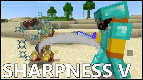 How To Get SHARPNESS 5 In MINECRAFT YouTube