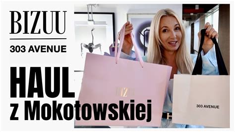 Haul Z Mokotowskiej Bizuu I Avenue Mierzymy Youtube