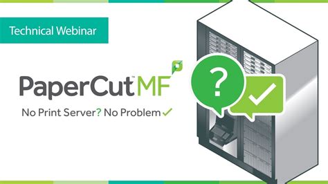 Papercut Mf Serverless Pull Printing Solution Youtube