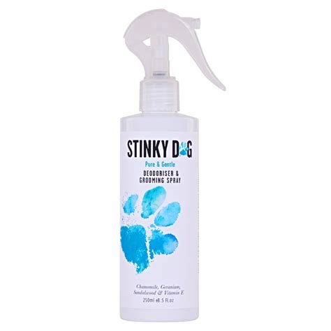 Stinky Dog: Pure & Gentle- Deodoriser & Grooming Spray 250ml | Pet Sitters