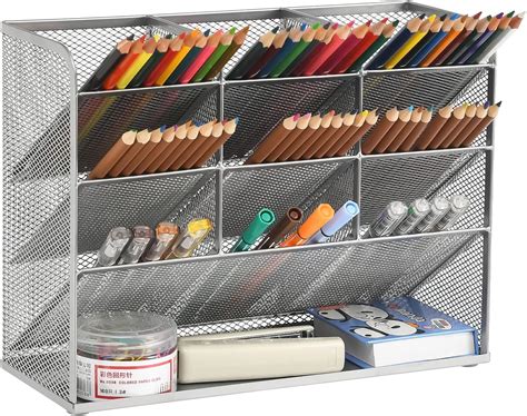 Marbrasse Netz Schreibtisch Organizer Multifunktionaler Stifthalter