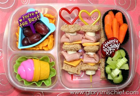 Cute And Healthy Happy Birthday Kids Lunch Birthday Snacks Food