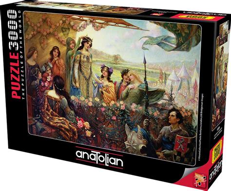 Comprar Puzzle Anatolian Lancelot Y Ginebra De Pzs Anatolian