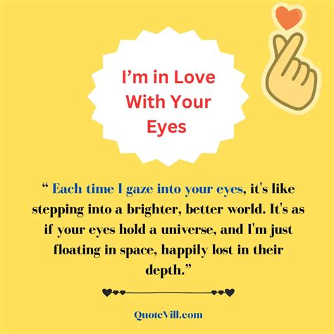 60 Romantic When I Look In Your Eyes Quotes