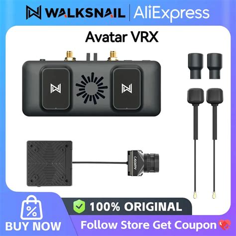 Walksnail Avatar Vrx 4km 4 Antenna Hdmi Compatible 1080p 60fps Hd Pro