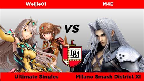 Milano Smash District XI Weijie01 Pyra Mythra Vs M4E Sephirot