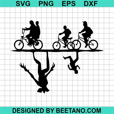 Stranger Things Upside Down SVG Stranger Things SVG Cut File For