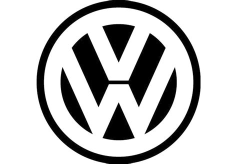 Vw Volkswagen Emblem Logo Svg Cutting Files For The Etsy