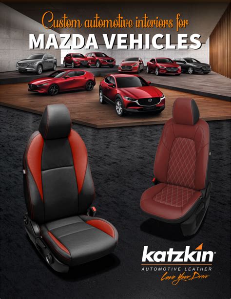 Mazda Seat Covers Leather Seats Leather Car Seats Katzkin