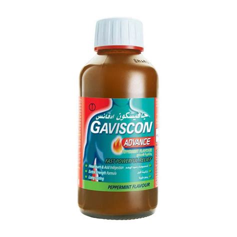 Buy Gaviscon Advance Suspension Peppermint Ml Online At Best Price