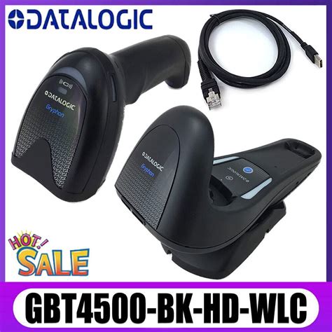 Datalogic Gryphon Gbt Bk Hd Wlc D D Barcode Scanner W Usb Cable