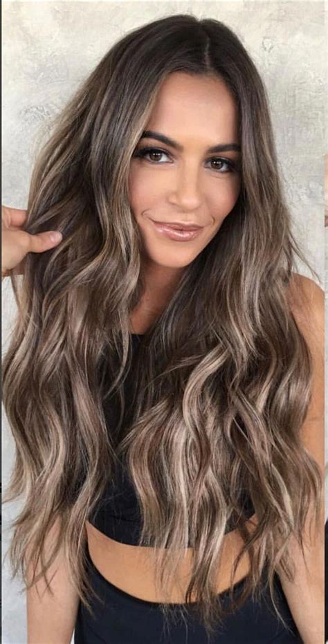 Brunette With Blonde Highlights Love The Rich Brown Perfect Color Of Blonde Highlight Brown