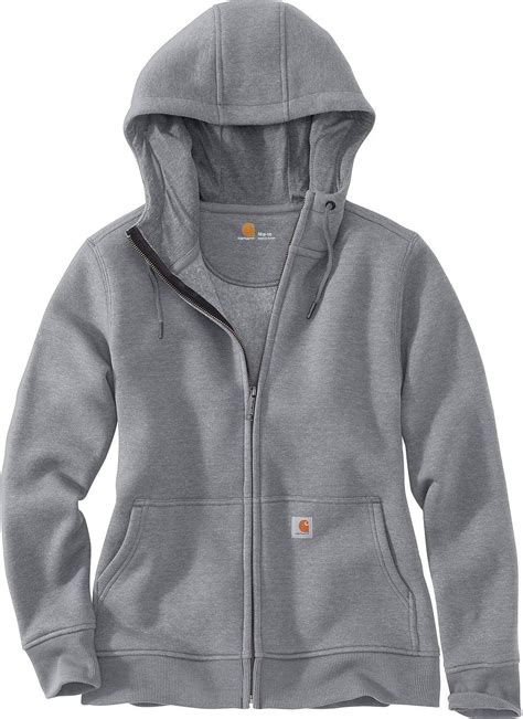 Carhartt Womens Clarksburg Full Zip Hoodie Hooded Sweatshirt Uk Clothing