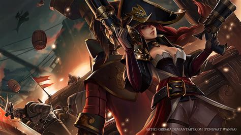 Miss Fortune League Of Legends Hd Wallpaper Pxfuel