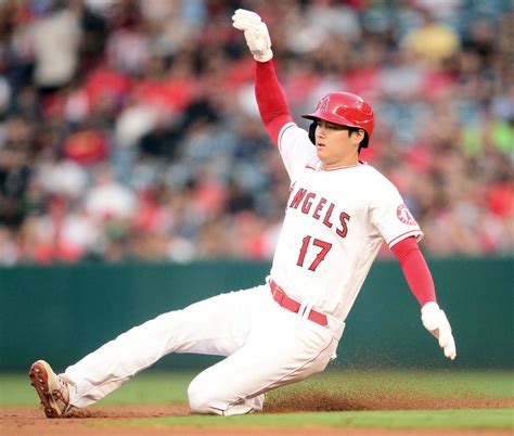 大谷翔平、本盗に見えてきた前人未到の50発30盗塁 2盗塁で日本人4人目の通算50盗塁 スポーツ報知