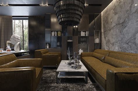 Black And Brown Interior Interior Design Ideas