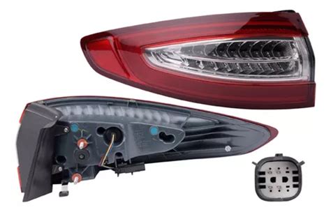 Calavera Garantizada Ext Izq C Leds Depo Ford Fusion Env O Gratis