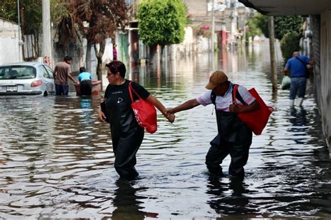 La Jornada Suman M S De Mil Evacuados Por Inundaciones En Chalco