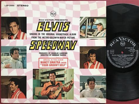 Nostalgipalatset Elvis Presley Speedway Tysk Orig Lp