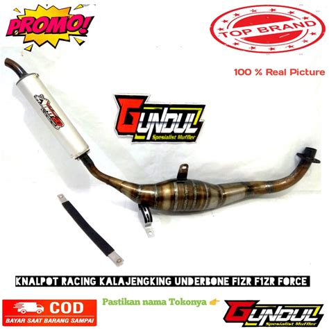 Knalpot Racing F1zr Fizr Kolong Underbone ABRT Yamaha Fizr Force1 Zigma