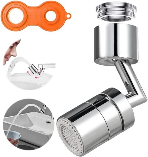 Buy 720 Degree Swivel Kitchen Sink Faucet Aerator Dual Function Filter