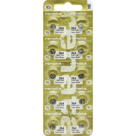 Renata 364.MP-E Knappcell 364 Silveroxid 20 mAh 1.55 V - Elgiganten ...