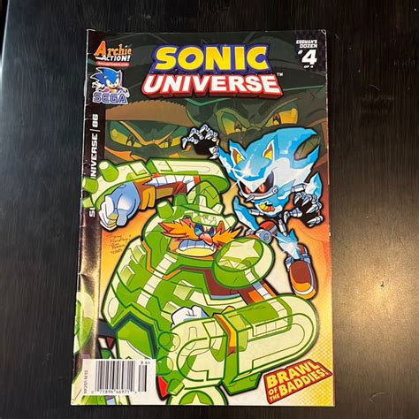 Sonic Universe 86 Rare Newsstand Variant Fvf East Bay Comics