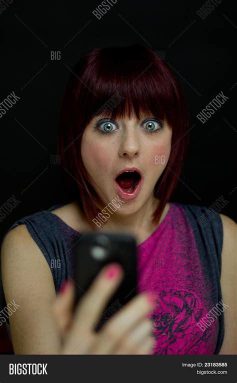 Shocked At Text Message