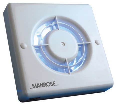 Manrose XF100 Range XF100H 100mm Humidity Controlled Extractor