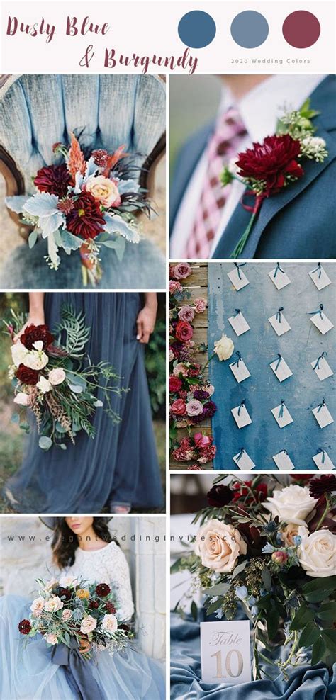 Top 7 Dusty Blue Wedding Color Palette Ideas For 2020 Big Day Wedding