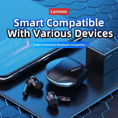 Buy Lenovo Gm Pro Bluetooth Earphones With Mic Low Latency Gaming