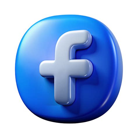 Facebook 3d Facebook logo 3d Facebook icono 3d Facebook símbolo ...