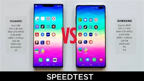 Huawei Mate 30 Pro Vs Samsung Galaxy S10 Plus Real Life Speed Test