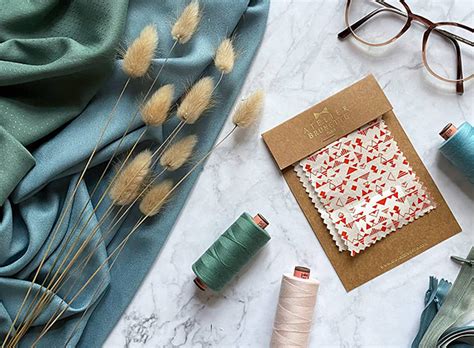 Store And Fabrics Review Atelier Brunette Dressed In A Dress