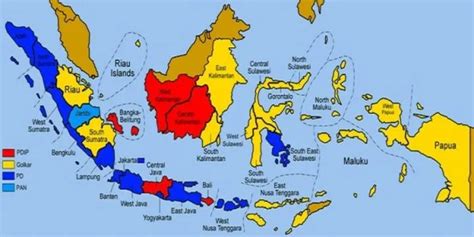 Peta Indonesia Lengkap Dengan Nama Provinsi Dengan 34 Nama Provinsi ...
